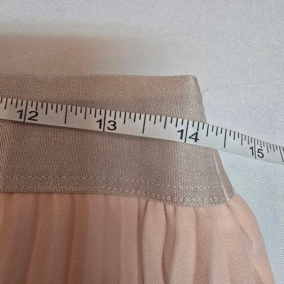 NWOT Express Color block Pleated Skirt - Picture 6 of 7
